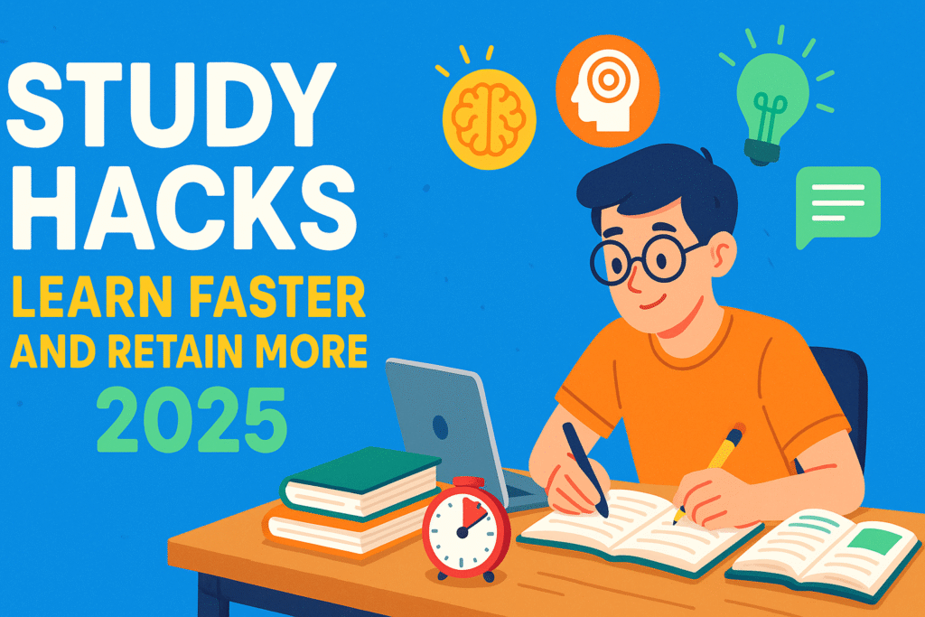Study Hacks: How to Learn Faster and Retain More
